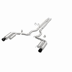 Ford Mustang Performance Exhaust - Rear - Magnaflow - Cat Back Competition Series - Black Chrome - 2024+