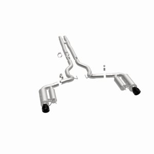 Ford Mustang Performance Exhaust - Rear - Magnaflow - Cat Back Competition Series - Black Chrome - 2024+