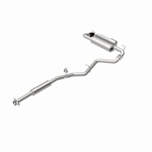 Subaru XV Crosstrek Performance Exhaust - Rear - Magnaflow - Cat Back, Overland Series, No Drone Technology - Black Chrome - `18-`23
