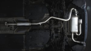 Subaru XV Crosstrek Performance Exhaust - Rear - Magnaflow - Cat Back, Overland Series, No Drone Technology - Black Chrome - `18-`23