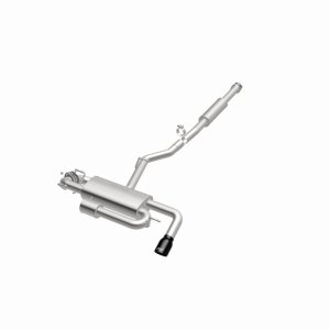 Subaru XV Crosstrek Performance Exhaust - Rear - Magnaflow - Cat Back, Overland Series, No Drone Technology - Black Chrome - `18-`23