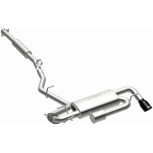 Subaru XV Crosstrek Performance Exhaust - Rear - Magnaflow - Cat Back, Overland Series, No Drone Technology - Black Chrome - `18-`23