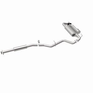 Subaru XV Crosstrek Performance Exhaust - Rear - Magnaflow - Cat Back, Overland Series, No Drone Technology - Black Chrome - `18-`23