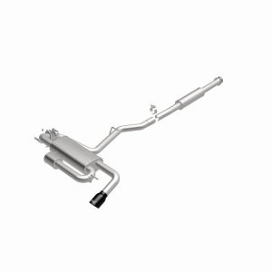 Subaru XV Crosstrek Performance Exhaust - Rear - Magnaflow - Cat Back, Overland Series, No Drone Technology - Black Chrome - `18-`23