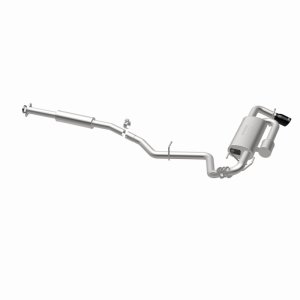 Subaru XV Crosstrek Performance Exhaust - Rear - Magnaflow - Cat Back, Overland Series, No Drone Technology - Black Chrome - `18-`23