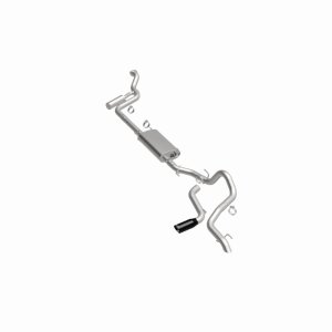 Toyota Tacoma Performance Exhaust - Single Driver Side Rear Exit - Magnaflow - Overland Series Cat-Back - Black Chrome - `24-`25