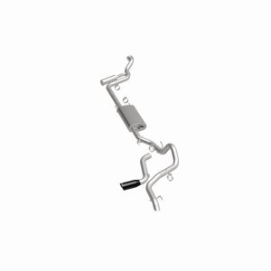 Toyota Tacoma Performance Exhaust - Single Driver Side Rear Exit - Magnaflow - Overland Series Cat-Back - Black Chrome - `24-`25