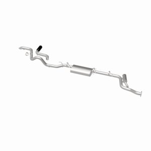 Toyota Tacoma Performance Exhaust - Single Driver Side Rear Exit - Magnaflow - Overland Series Cat-Back - Black Chrome - `24-`25