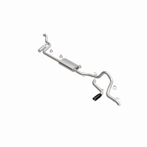 Toyota Tacoma Performance Exhaust - Single Driver Side Rear Exit - Magnaflow - Overland Series Cat-Back - Black Chrome - `24-`25