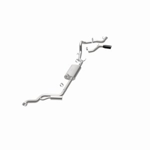 Toyota Tacoma Performance Exhaust - Single Driver Side Rear Exit - Magnaflow - Overland Series Cat-Back - Black Chrome - `24-`25