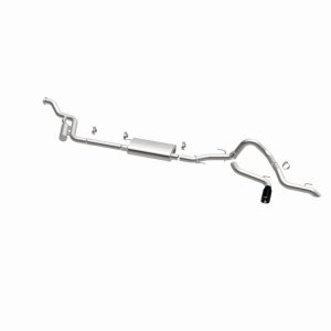 Toyota Tacoma Performance Exhaust - Single Driver Side Rear Exit - Magnaflow - Overland Series Cat-Back - Black Chrome - `24-`25