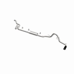 Toyota Tacoma Performance Exhaust - Single Driver Side Rear Exit - Magnaflow - SPEQ Series Cat-Back - Black Chrome - `24-`25