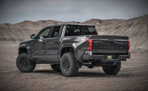 Toyota Tacoma Performance Exhaust - Single Driver Side Rear Exit - Magnaflow - SPEQ Series Cat-Back - Black Chrome - `24-`25