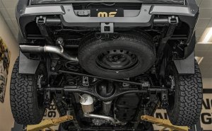 Toyota Tacoma Performance Exhaust - Single Driver Side Rear Exit - Magnaflow - SPEQ Series Cat-Back - Black Chrome - `24-`25