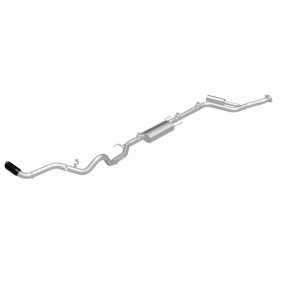 Toyota Tacoma Performance Exhaust - Single Driver Side Rear Exit - Magnaflow - SPEQ Series Cat-Back - Black Chrome - `24-`25
