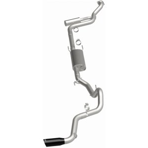 Toyota Tacoma Performance Exhaust - Single Driver Side Rear Exit - Magnaflow - SPEQ Series Cat-Back - Black Chrome - `24-`25
