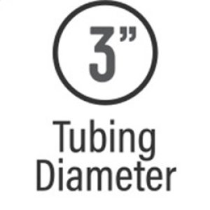 Toyota Tacoma Performance Exhaust - Single Driver Side Rear Exit - Magnaflow - SPEQ Series Cat-Back - Black Chrome - `24-`25