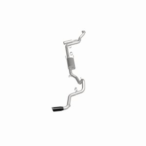 Toyota Tacoma Performance Exhaust - Single Driver Side Rear Exit - Magnaflow - SPEQ Series Cat-Back - Black Chrome - `24-`25