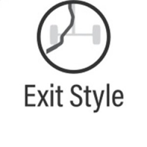 Toyota Tacoma Performance Exhaust - Single Driver Side Rear Exit - Magnaflow - SPEQ Series Cat-Back - Black Chrome - `24-`25