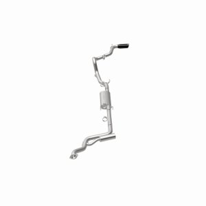 Toyota Tacoma Performance Exhaust - Single Driver Side Rear Exit - Magnaflow - SPEQ Series Cat-Back - Black Chrome - `24-`25