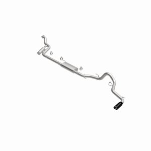 Toyota Tacoma Performance Exhaust - Single Driver Side Rear Exit - Magnaflow - SPEQ Series Cat-Back - Black Chrome - `24-`25