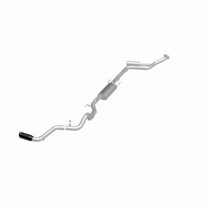 Toyota Tacoma Performance Exhaust - Single Driver Side Rear Exit - Magnaflow - SPEQ Series Cat-Back - Black Chrome - `24-`25