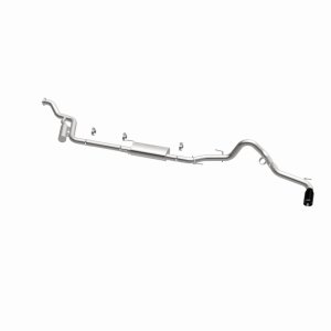 Toyota Tacoma Performance Exhaust - Single Driver Side Rear Exit - Magnaflow - SPEQ Series Cat-Back - Black Chrome - `24-`25