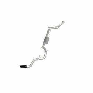 Toyota Tacoma Performance Exhaust - Single Driver Side Rear Exit - Magnaflow - SPEQ Series Cat-Back - Black Chrome - `24-`25