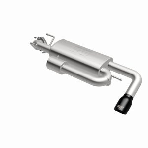 Subaru XV Crosstrek Performance Exhaust - Single Passenger Side Rear Exit - Magnaflow - Axle Back with No Drone Technology (NDT) - Black Chrome - `18-`23