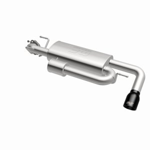 Subaru XV Crosstrek Performance Exhaust - Single Passenger Side Rear Exit - Magnaflow - Axle Back with No Drone Technology (NDT) - Black Chrome - `18-`23