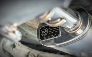 Subaru XV Crosstrek Performance Exhaust - Single Passenger Side Rear Exit - Magnaflow - Axle Back with No Drone Technology (NDT) - Black Chrome - `18-`23