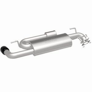 Subaru XV Crosstrek Performance Exhaust - Single Passenger Side Rear Exit - Magnaflow - Axle Back with No Drone Technology (NDT) - Black Chrome - `18-`23