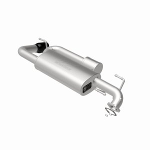 Subaru XV Crosstrek Performance Exhaust - Single Passenger Side Rear Exit - Magnaflow - Axle Back with No Drone Technology (NDT) - Black Chrome - `18-`23