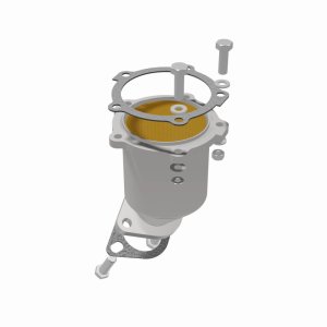 Hyundai Santa Fe Catalytic Converter - Front - Magnaflow - Direct Fit - `03-`06