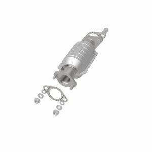 Kia Rio Catalytic Converter - Rear - Magnaflow - HM Grade Direct-Fit - Silver - `01-`02