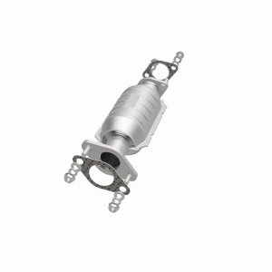 Kia Rio Catalytic Converter - Rear - Magnaflow - HM Grade Direct-Fit - Silver - `01-`02