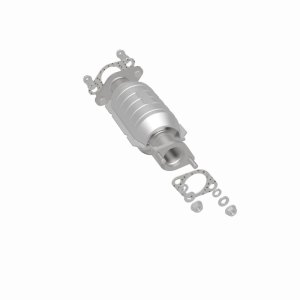Kia Rio Catalytic Converter - Rear - Magnaflow - HM Grade Direct-Fit - Silver - `01-`02