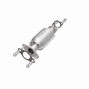 Kia Rio Catalytic Converter - Rear - Magnaflow - HM Grade Direct-Fit - Silver - `01-`02