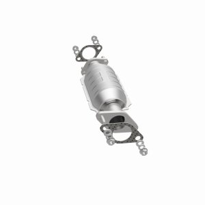 Kia Rio Catalytic Converter - Rear - Magnaflow - HM Grade Direct-Fit - Silver - `01-`02