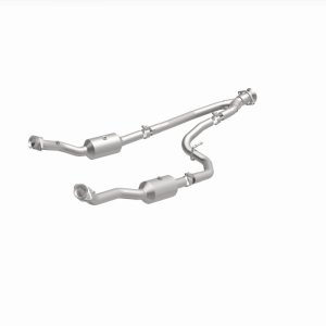 Ford Transit-350 Performance Exhaust - Single Underbody - Magnaflow - Direct-Fit Catalytic Converter - `20-`22