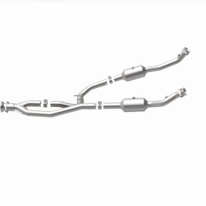 Ford Transit-350 Performance Exhaust - Single Underbody - Magnaflow - Direct-Fit Catalytic Converter - `20-`22