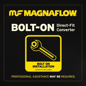 Ford F-150 Performance Catalytic Converter - Left Underbody - Magnaflow - OEM Grade Direct-Fit - `21-`22
