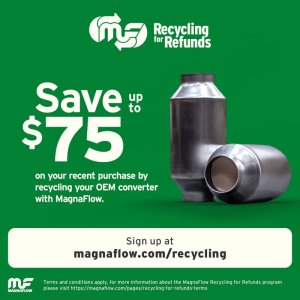 Hyundai Palisade Catalytic Converter - Magnaflow - Direct Fit - `20-`22