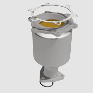 Nissan Pathfinder Catalytic Converter - Driver Side - Magnaflow - California Direct-Fit - `01-`04