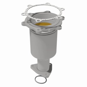 INFINITI QX4 Catalytic Converter - Passenger Side - Magnaflow - Direct-Fit - 2001