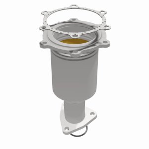 Nissan Pathfinder Catalytic Converter - Passenger Side - Magnaflow - Direct-Fit - `01-`04