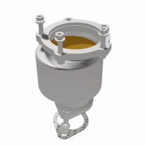 Hyundai XG350 Catalytic Converter - Rear - Magnaflow - California Grade CARB Compliant Direct-Fit - `02-`03