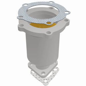 Mazda 626 Catalytic Converter - Magnaflow - California Grade CARB Compliant Direct-Fit - `00-`02 Mazda 626 Catalytic Converter - Magnaflow - California Grade CARB Compliant Direct-Fit - `00-`02