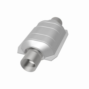 Toyota Tundra Catalytic Converter - Driver Side + Passenger Side - Magnaflow - California Grade CARB-Compliant, 2.25 in Inlet/Outlet, Center/Center, Oval - `03-`04