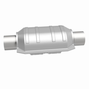 Toyota Tundra Catalytic Converter - Driver Side + Passenger Side - Magnaflow - California Grade CARB-Compliant, 2.25 in Inlet/Outlet, Center/Center, Oval - `03-`04